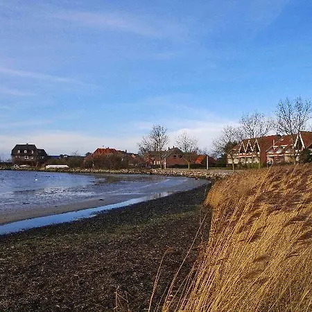 Fehmarn-sundblick Lemkenhafen auf Fehmarn
